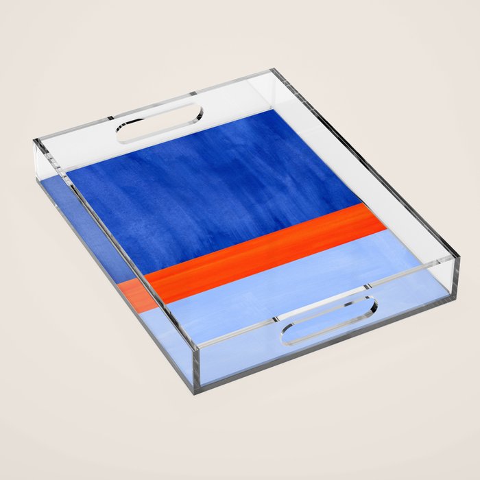 Blue Sport Acrylic Tray Gallery Image 1