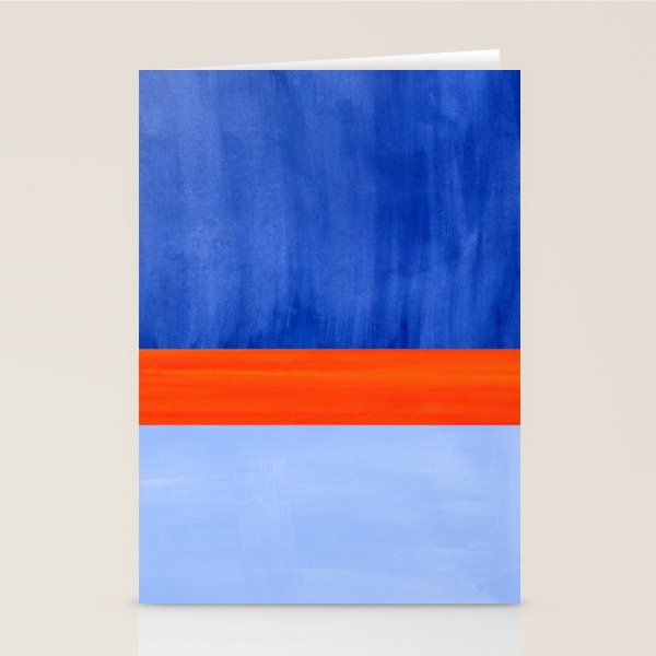 Blue Sport Stationery Card Gallery Image 1