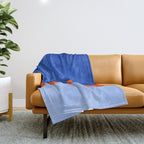 Blue Sport Throw Blanket Gallery Image 1