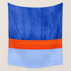 Blue Sport Wall Tapestry Gallery Image 4