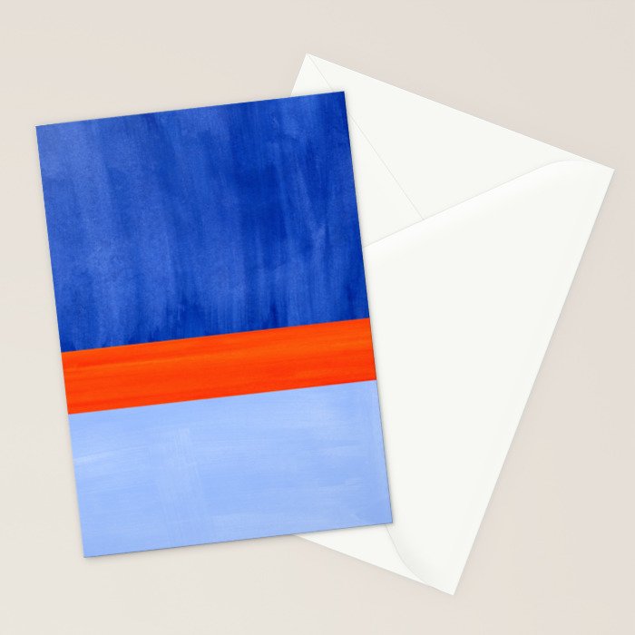 Blue Sport Stationery Card Gallery Image 2