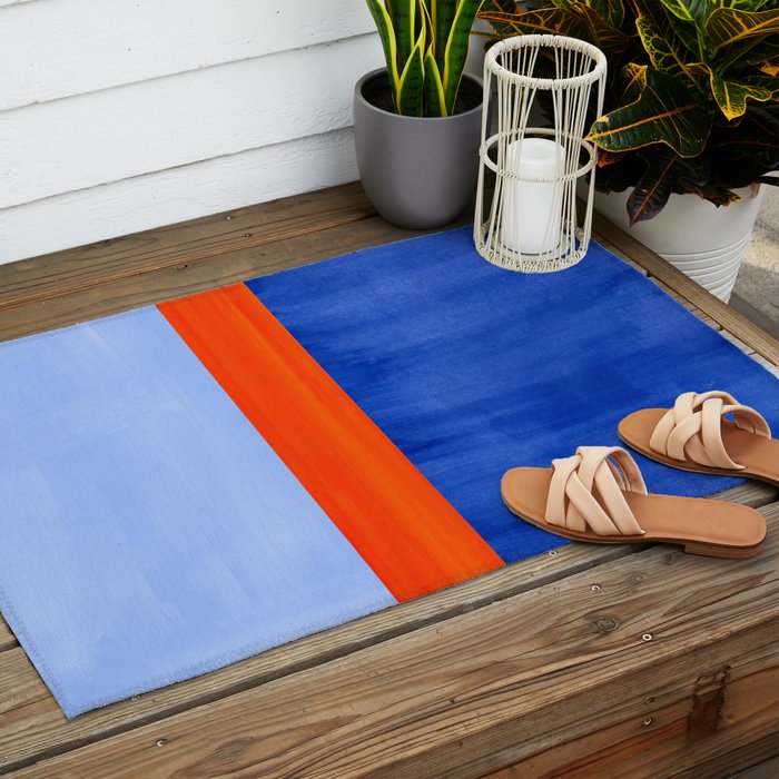 Blue Sport Outdoor Rug Gallery Image 2
