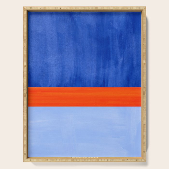 Blue Sport Serving Tray Gallery Image 1
