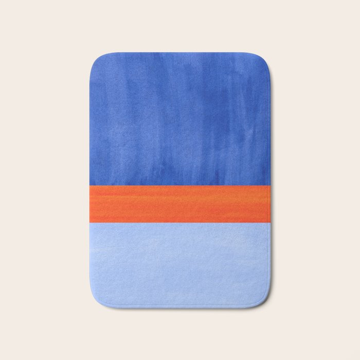Blue Sport Bath Mat Gallery Image 1