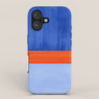 Blue Sport iPhone Case Gallery Image 1