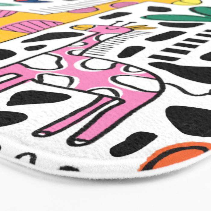 Safari Animals Bath Mat Gallery Image 3