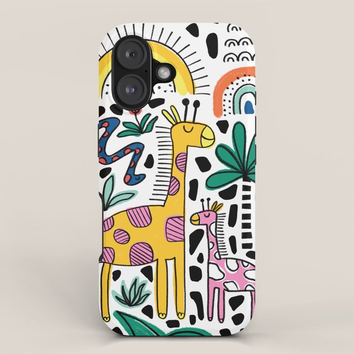 Safari Animals iPhone Case Gallery Image 1