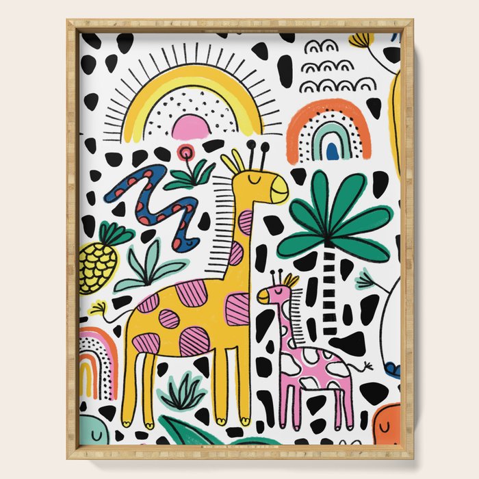 Safari Animals Serving Tray Gallery Image 1