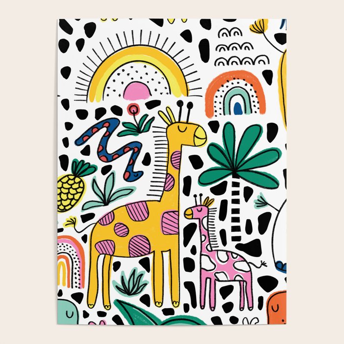 Safari Animals Poster Gallery Image 1
