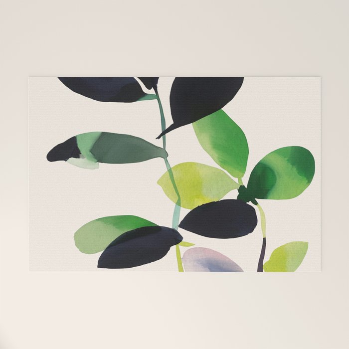Botanic Form III Welcome Mat Gallery Image 1