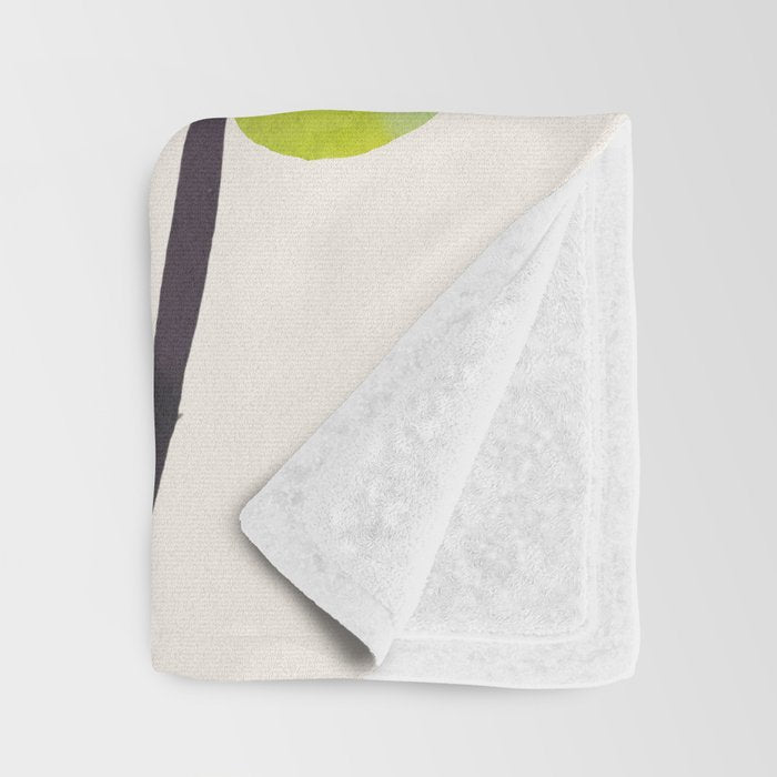 Botanic Form III Throw Blanket Gallery Image 3