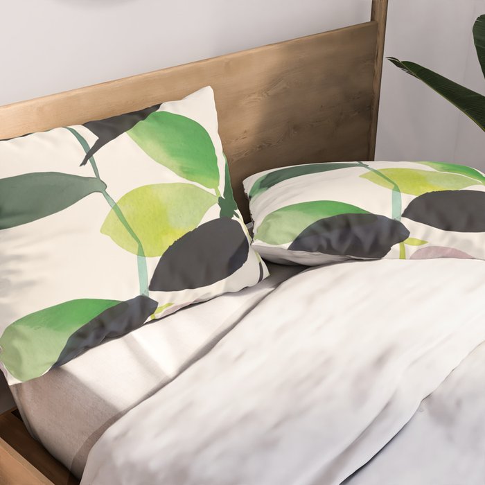 Botanic Form III Pillow Sham Gallery Image 2