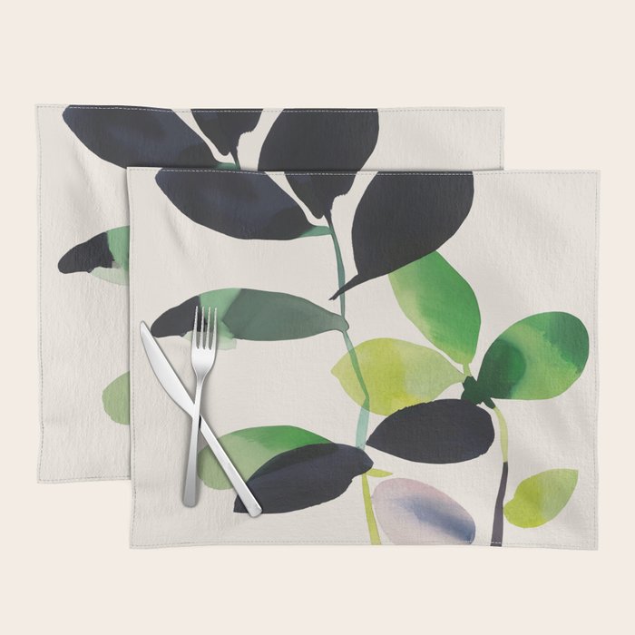 Botanic Form III Placemat Gallery Image 1