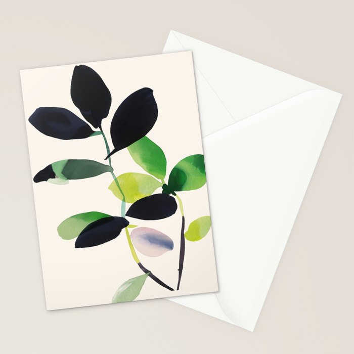 Botanic Form III Stationery Card Gallery Image 2