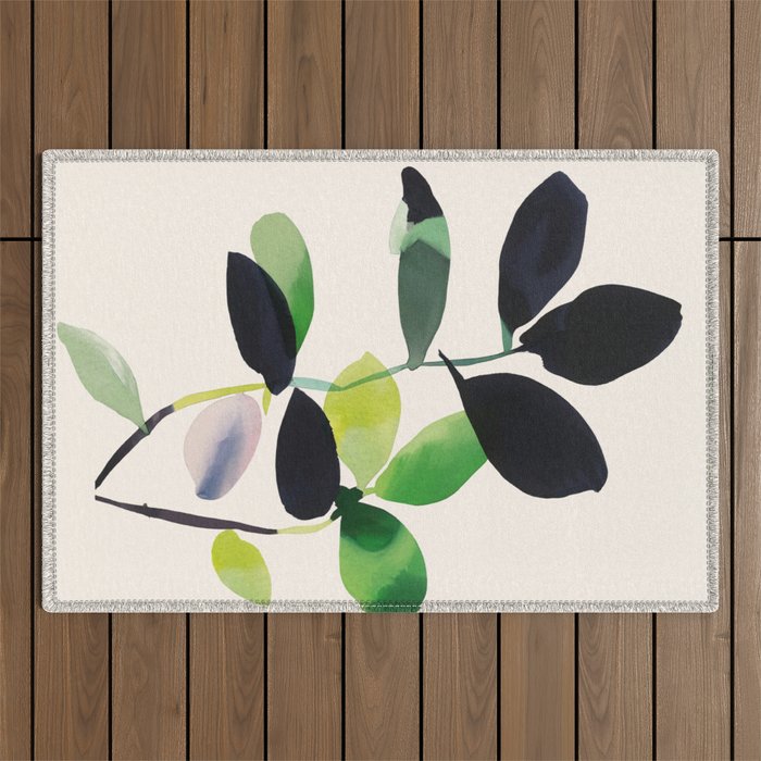 Botanic Form III Outdoor Rug Gallery Image 1