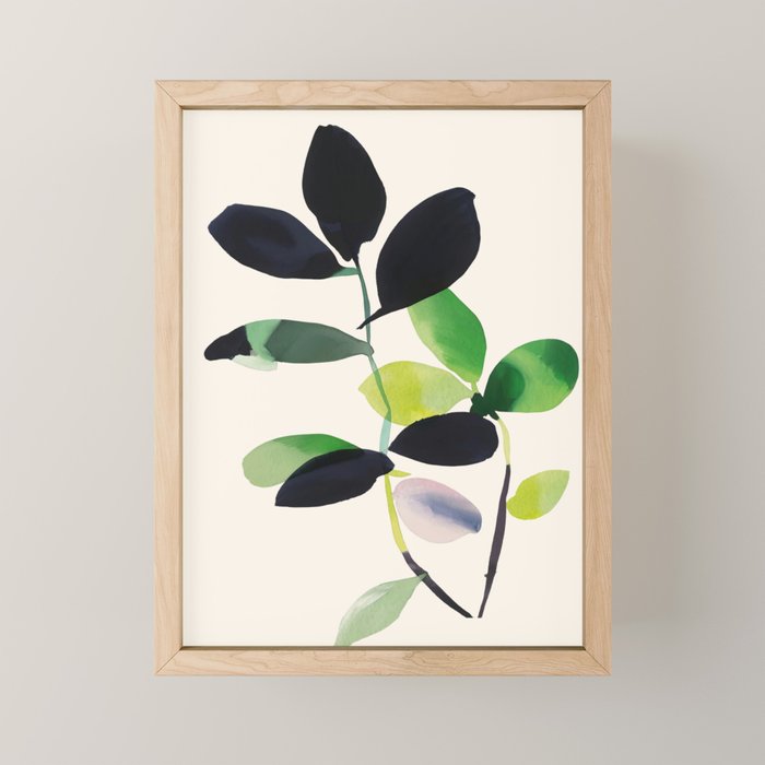 Botanic Form III Mini Art Print Gallery Image 1