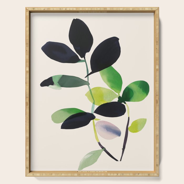 Botanic Form III Serving Tray Gallery Image 1