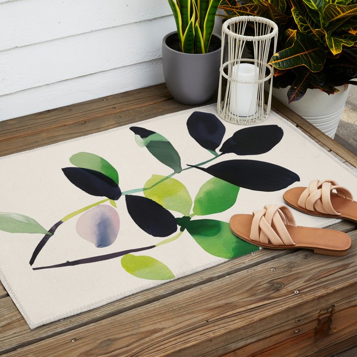 Botanic Form III Outdoor Rug Gallery Image 2
