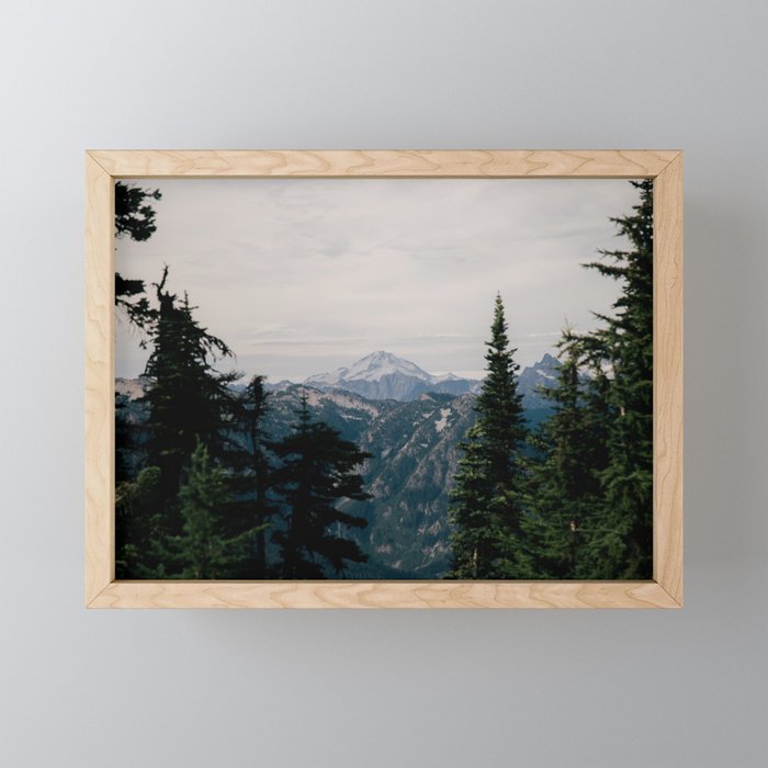 Glacier Peak Mini Art Print Gallery Image 1