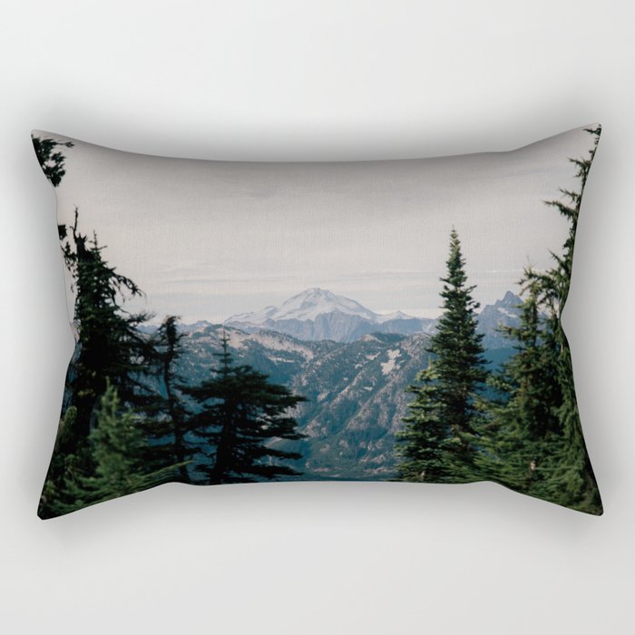Glacier Peak Rectangular Pillow Gallery Image 2