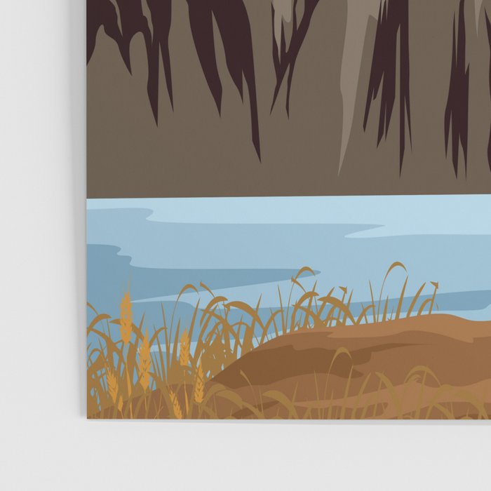 Torres Del Paine National Park Chile Vintage Minimal Travel Poster Poster Gallery Image 3