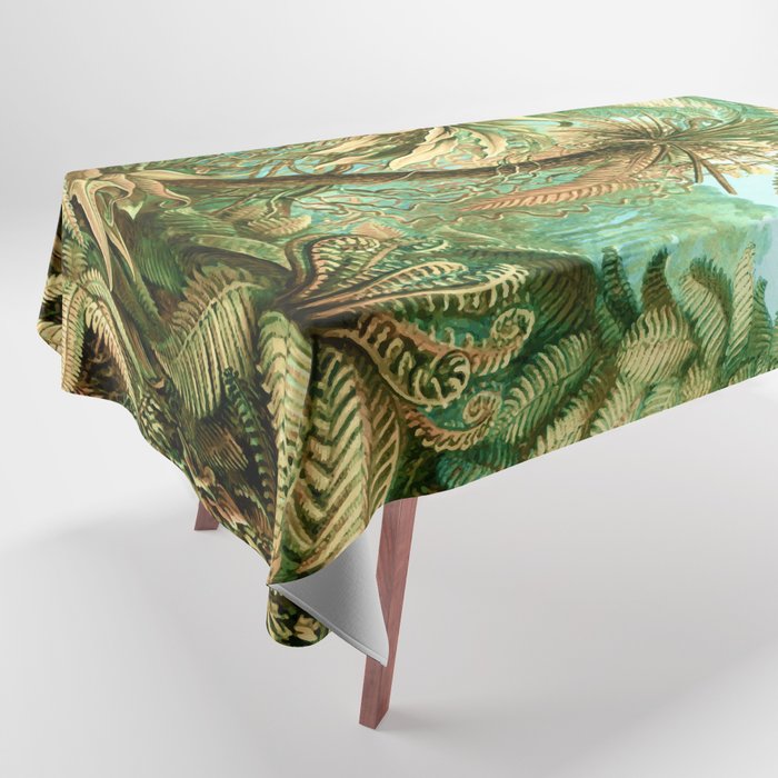 Vintage Tropical | Jungle Botanical Nature Banana Tree | Bohemian Plants Trees Forest Tablecloth Gallery Image 1