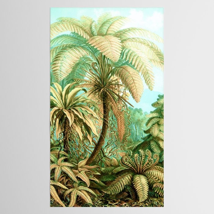 Vintage Tropical | Jungle Botanical Nature Banana Tree | Bohemian Plants Trees Forest Tablecloth Gallery Image 2