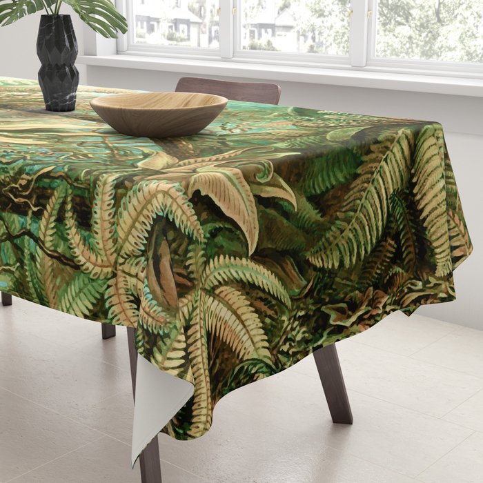 Vintage Tropical | Jungle Botanical Nature Banana Tree | Bohemian Plants Trees Forest Tablecloth Gallery Image 3