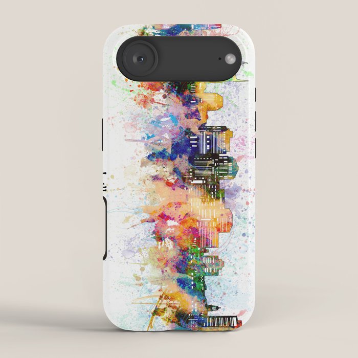 nashville skyline artistic iPhone Case Gallery Image 2