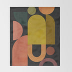 Geometric Shapes 242 Throw Blanket Gallery Image 2