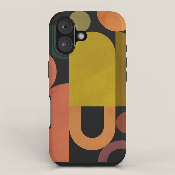Geometric Shapes 242 iPhone Case Gallery Image 1