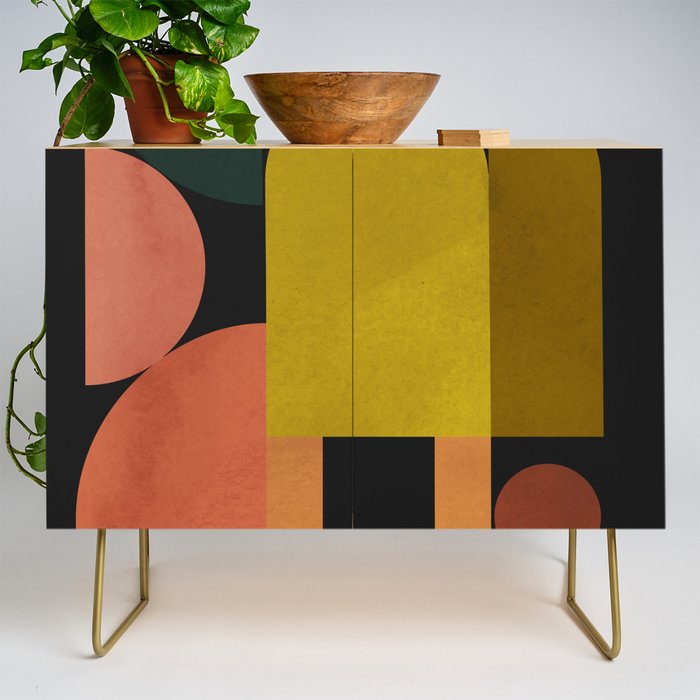 Geometric Shapes 242 Credenza Gallery Image 1