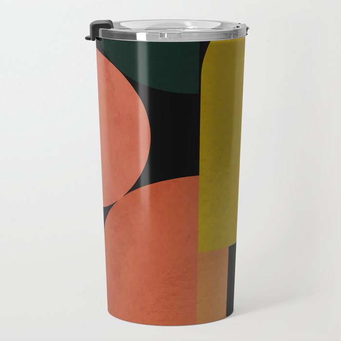 Geometric Shapes 242 Travel Mug Gallery Image 3