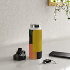Geometric Shapes 242 Water Bottle Gallery Image 4