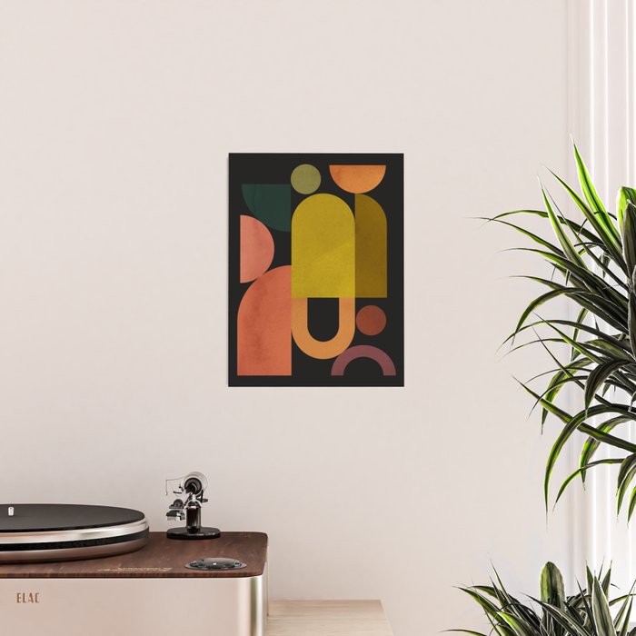 Geometric Shapes 242 Poster Gallery Image 2