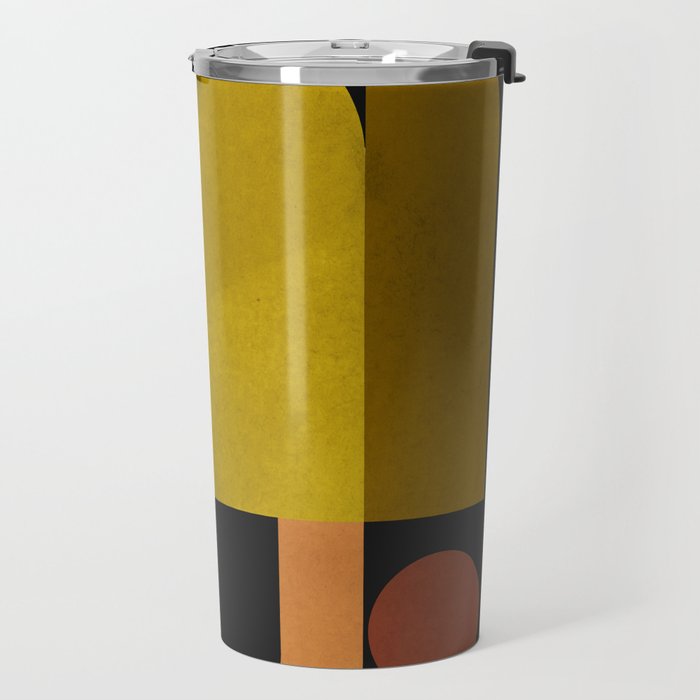Geometric Shapes 242 Travel Mug Gallery Image 2