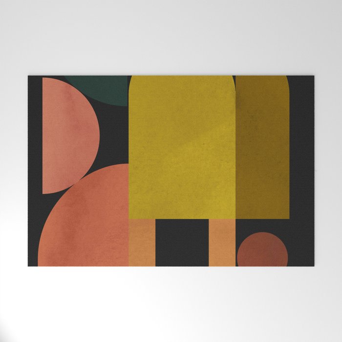 Geometric Shapes 242 Welcome Mat Gallery Image 1