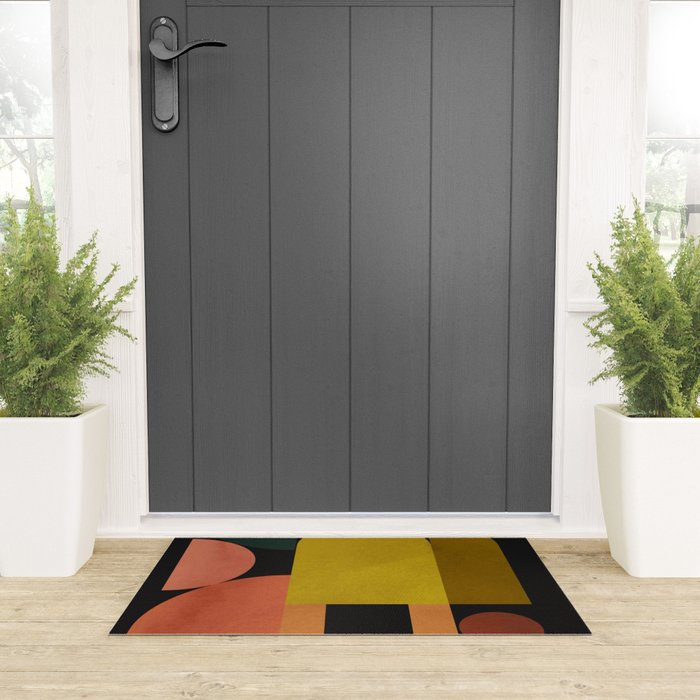 Geometric Shapes 242 Welcome Mat Gallery Image 3