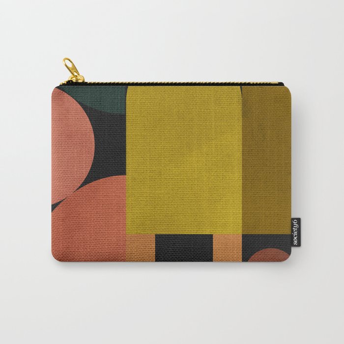 Geometric Shapes 242 Carry All Pouch Gallery Image 1