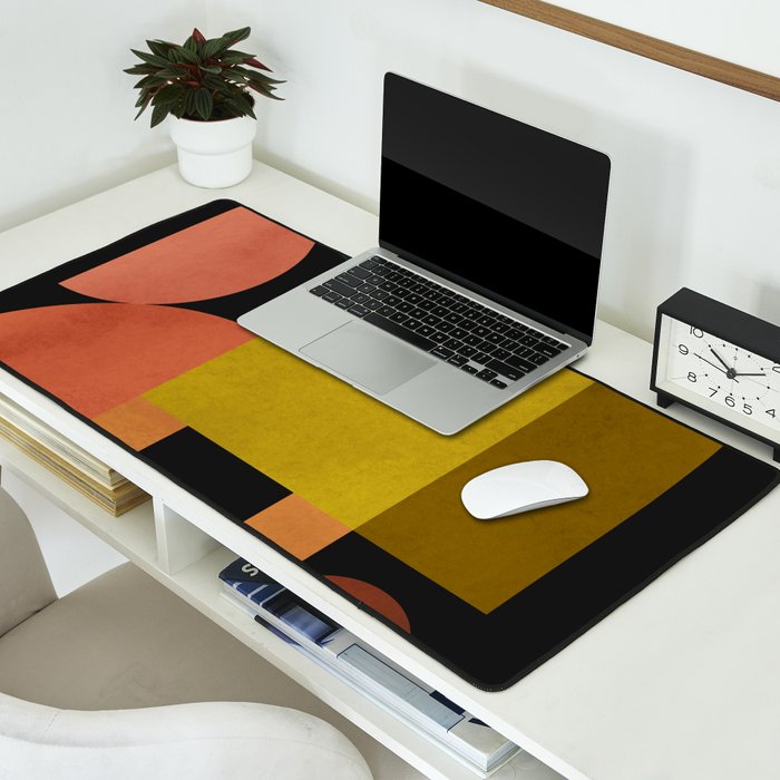 Geometric Shapes 242 Desk Mat Gallery Image 2