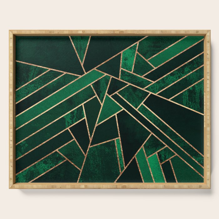Emerald Night Serving Tray Gallery Image 1