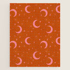 Goodnight Sky - pink and rust Jigsaw Puzzle Gallery Image 1