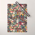 Fall Floral Wrapping Paper Gallery Image 1