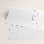 Minimal Line Drawing 3 Wrapping Paper Gallery Image 2