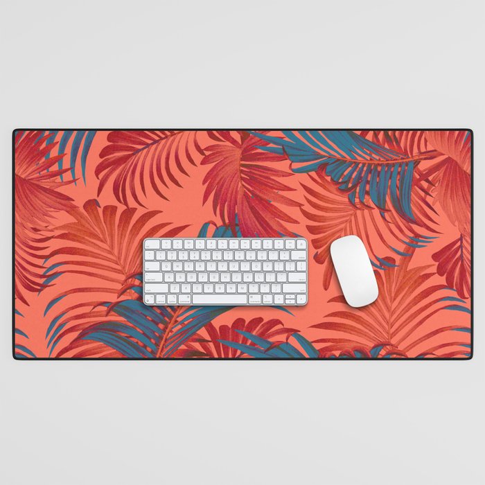Pantone 16-1546 Desk Mat Gallery Image 1