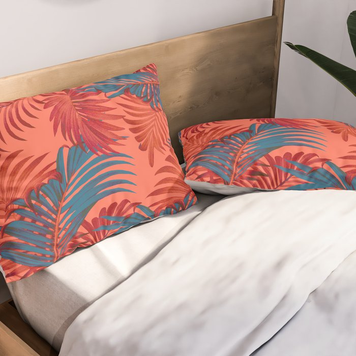 Pantone 16-1546 Pillow Sham Gallery Image 2
