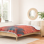 Pantone 16-1546 Duvet Cover Gallery Image 2