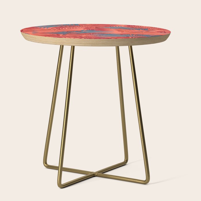 Pantone 16-1546 Side Table Gallery Image 1