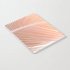 Palm leaf - copper pink Notebook Gallery Image 3