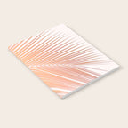 Palm leaf - copper pink Notebook Gallery Image 2